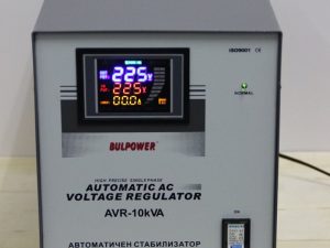Стабилизатори на ток и напрежение 10 KW BULPOWER с LED дисплей
