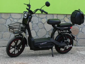 Електрически двуместен скутер – велосипед MaxMotors със 18″ гуми, 750W, 48V/20Ah