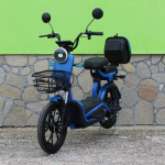 Електрически двуместен скутер – велосипед MaxMotors със 18″ гуми, 750W, 48V/20Ah