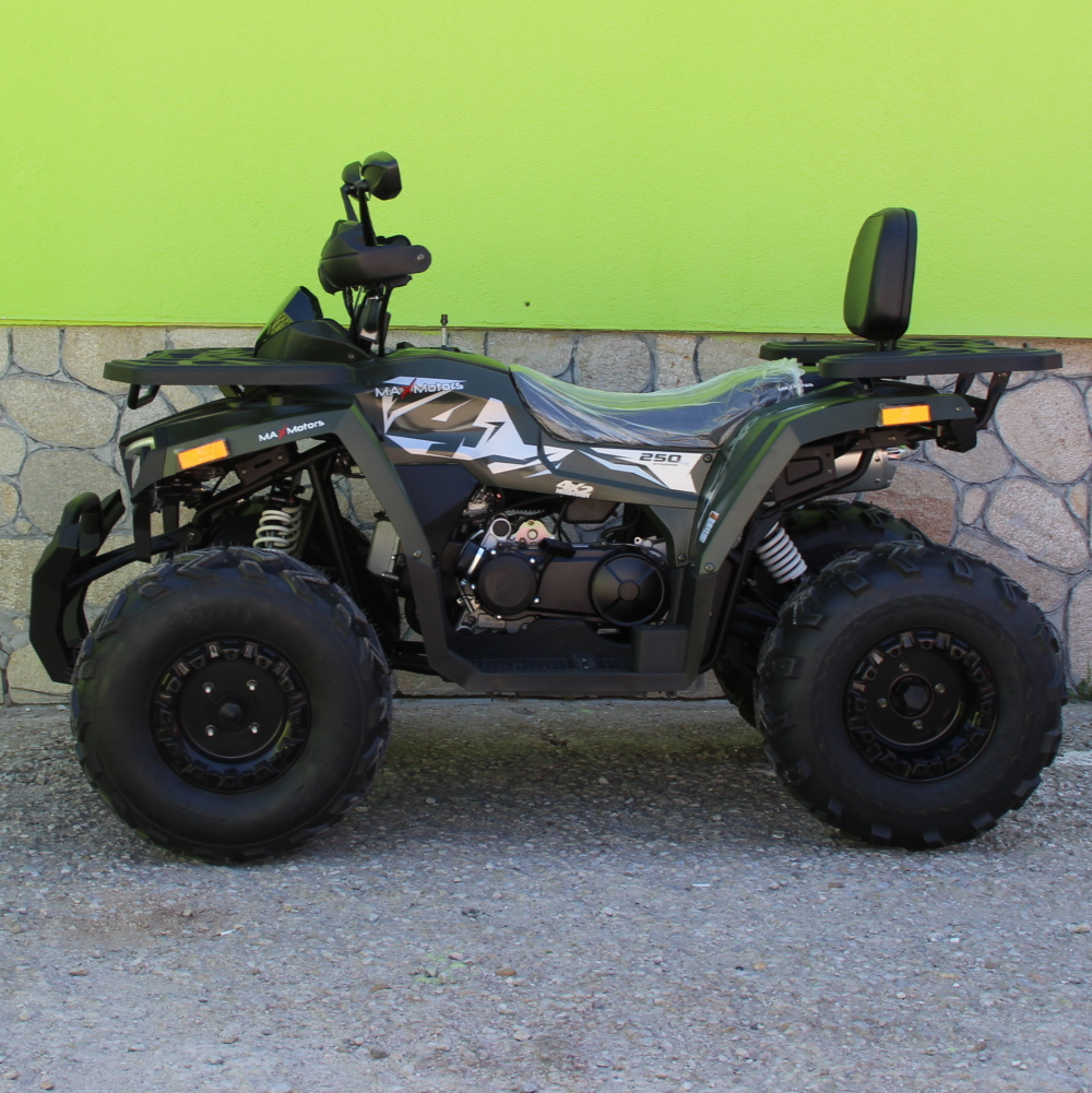 ATV 250 кубика MaxMotors Shark GREEN – Volt Electric