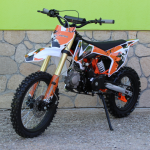 Бензинов кросов Мотор 125сс кубика MAXMOTORS Orange Електрически Стартер