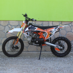 Бензинов кросов Мотор 125сс кубика MAXMOTORS Orange Електрически Стартер - Изображение 4