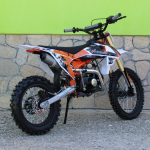 Бензинов кросов Мотор 125сс кубика MAXMOTORS Orange Електрически Стартер - Изображение 2