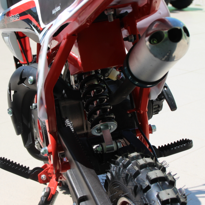 Детски Кросов Мотор 50сс кубика MaxMotors RED с електрически стартер - Изображение 7