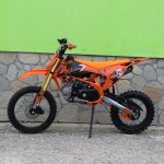 Бензинов кросов Мотор 125сс кубика MAXMOTORS Orange Електрически Стартер - Изображение 3