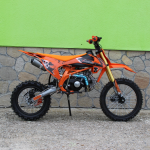 Бензинов кросов Мотор 125сс кубика MAXMOTORS Orange Електрически Стартер - Изображение 6