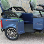 Двуместна CARGO електрическа триколка Max Motors CARGO LUX 1500W BLUE - Изображение 9