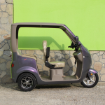 Триместна електрическа триколка Max Motors LUXURY BUS PURPLE - Изображение 7