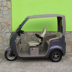 Триместна електрическа триколка Max Motors LUXURY BUS PURPLE - Изображение 4