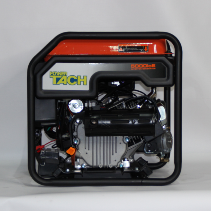 Инверторен Генератор за ток бензин/газ Power Tach 4.5 kW модел 5000ioE монофазен с стартер - Изображение 2