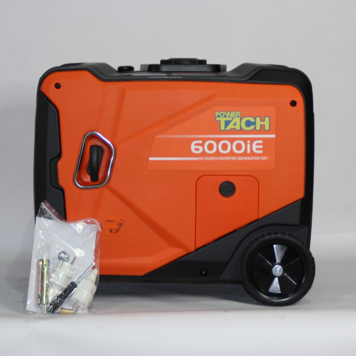 Генератор за ток на газ Power Tach 4.5 kW модел 6000iE монофазен инверторен - Изображение 2