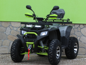 Бензиново АТВ MaxMotors RockHunter GREEN 200cc, с автоматична скоростна кутия и лебедка