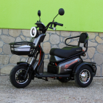 Двуместна електрическа триколка MaxMotors Pudding GRAY,1800W-48V-20Ah - Изображение 2