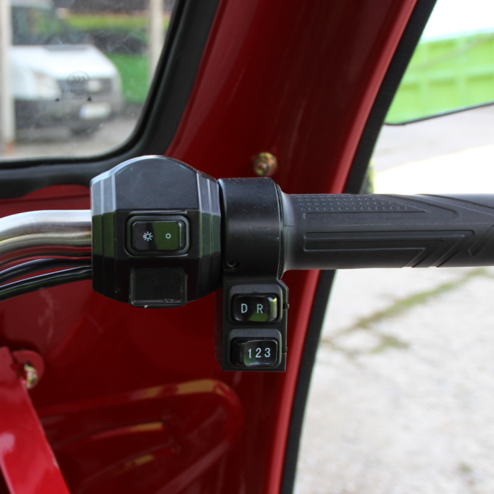 Електрическа Селскостопанска Триколка с Покрив 2000W Maxmotors RED - Изображение 11