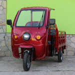 Електрическа Селскостопанска Триколка с Покрив 2000W Maxmotors RED - Изображение 2