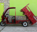 Електрическа Селскостопанска Триколка с Покрив 2000W Maxmotors RED - Изображение 4