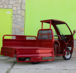 Електрическа Селскостопанска Триколка с Покрив 2000W Maxmotors RED - Изображение 7