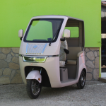 Триместна електрическа триколка Max Motors LUXURY BUS Ivori White - Изображение 2