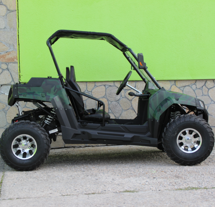 UTV/УТВ 200cc Military Green с Автоматична скростна кутия - Изображение 11