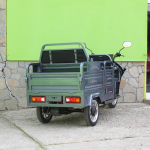 Електрическа триместна товарна триколка MaxiGo Pro, Gray, 2000W, с възможност за регистрация – икономична и мощна! - Изображение 6