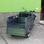 Електрическа триместна товарна триколка MaxiGo Pro, Gray, 2000W, с възможност за регистрация – икономична и мощна! - Изображение 8