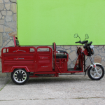 Електрическа триместна товарна триколка MaxiGo Pro, Red, 2000W, с възможност за регистрация – икономична и мощна! - Изображение 6