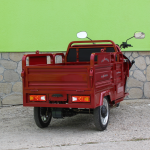 Електрическа триместна товарна триколка MaxiGo Pro, Red, 2000W, с възможност за регистрация – икономична и мощна! - Изображение 10