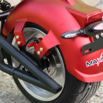 Електрически скутер тип чопър MaxMotors CP-4 Maxi, 3500W, RED - Изображение 5