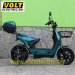 Двуместен електрически скутер с педали AK-Z6, 750W, 48V, N1, Green - Изображение 2