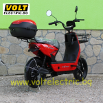 Двуместен електрически скутер с педали AK-Z6, 750W, 48V, N1, Red - Изображение 3