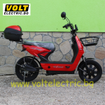 Двуместен електрически скутер с педали AK-Z6, 750W, 48V, N1, Red - Изображение 4