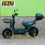 Двуместен електрически скутер с педали AK-Z6, 750W, 48V, N1, Green - Изображение 4