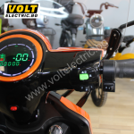 Електрическа Фамозна триколка с покрив MaXmotors FM1 1500W Orange - Изображение 5