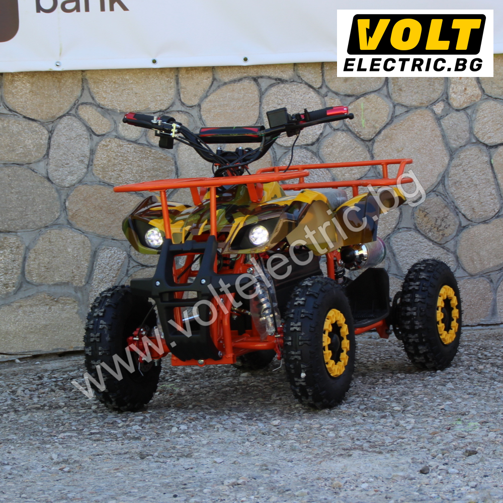 detsko elektri4esko atv kamuflage, детско електрическо атв камуфлаж Детско електрическо АТВ Max Motors 1500W Camouflage - Изображение 1