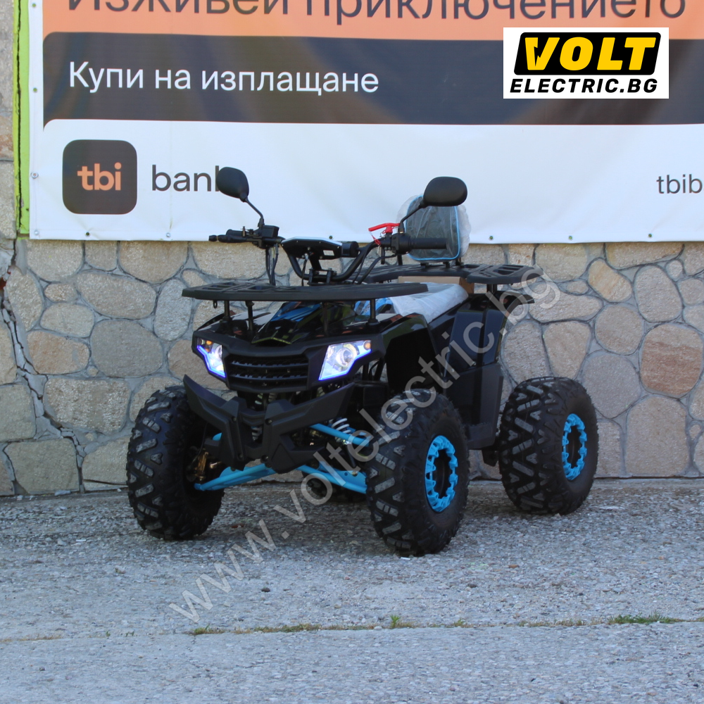 Elektri4esko ATV 1200W 48V 20Ah, Електрическо АТВ 1200 Вата 48 волта 20 ампер часа Електрическо ATV Max Motors Beast 1500W, 48V, 20Ah, Blue - Изображение 1