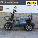 Електрическа триколка Max Motors Grand Pudding 2000W, 60V, 25Ah, Blue - Изображение 3