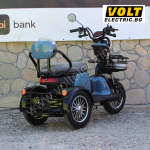 Електрическа триколка Max Motors Grand Pudding 2000W, 60V, 25Ah, Blue - Изображение 7