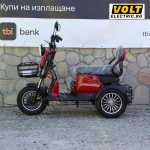 Електрическа триколка Max Motors Grand Pudding 2000W, 60V, 25Ah, Red - Изображение 2