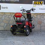 Електрическа триколка Max Motors Grand Pudding 2000W, 60V, 25Ah, Red - Изображение 4